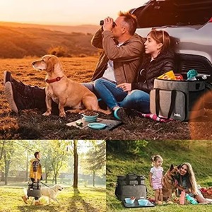 Free Sample Luxury Airline Approved Ventilated Expandable <b>Mesh</b> Travel Pet Carrier Backpack for Cats Dogs and Small Animals - Product Image 6