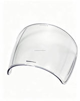 Visière de casque de moto EM/ODM, lentille PC haute clarté et durable pour casque intégral, accessoires de moto