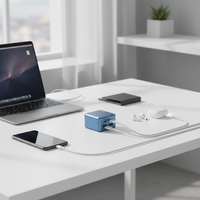 Chargeur rapide GaN Type C PD QC, adaptateur d'alimentation à charge rapide, produits intelligents, accessoires pour téléphone, chargeur iPhone tendance