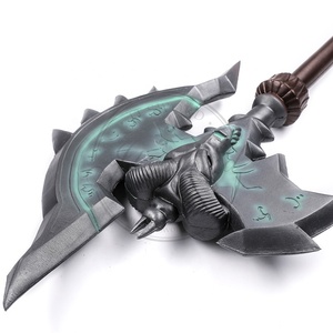 Espuma PU Shadowmourne <span class=keywords><strong>WOW</strong></span> <span class=keywords><strong>Warcraft</strong></span> Cosplay Arma Hacha - Product Image 2
