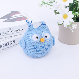 Peluche <span class=keywords><strong>Gufo</strong></span> all'Uncinetto Personalizzato - Animale di Peluche Lavorato a Maglia Fatto a Mano con Dettagli Personalizzati, Regalo Unico amigurumi <span class=keywords><strong>gufo</strong></span> - Product Image 2