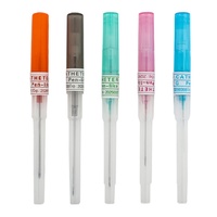 Agujas y Herramientas de Perforación Corporal para Niños, de Acero Quirúrgico Inoxidable, Plateadas en Plata y con Zirconia, Certificadas por ASTM, Marca Gaby