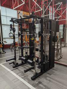 Ensembles complets d'équipement <span class=keywords><strong>de</strong></span> musculation Multi Gym Équipement <span class=keywords><strong>de</strong></span> fitness Vente en gros Commercial Smith Machine - Product Image 5