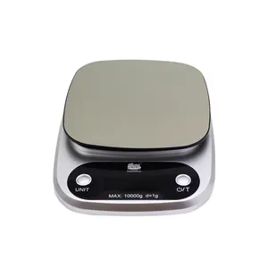 <span class=keywords><strong>Balance</strong></span> <span class=keywords><strong>de</strong></span> <span class=keywords><strong>cuisine</strong></span> numérique, bluetooth, 22lb, 10kg, poids en grammes <span class=keywords><strong>et</strong></span> en oz, pour la cuisson, plate-forme en acier inoxydable - Product Image 2
