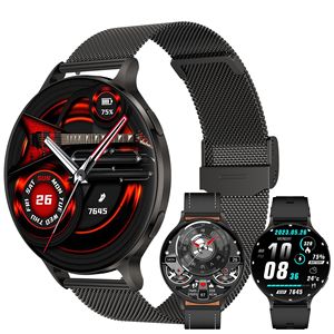 Reloj Inteligente KM100 con Bluetooth, Llamadas, Monitor de Ritmo Cardíaco, Podómetro, Monitor de Sueño y Calorías, Resistente al Agua, Reloj Deportivo de Muñeca - Product Image 2