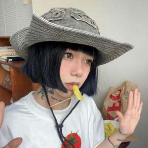 Sombrero de Pescador de Mezclilla Lavada, Ala Ancha, Unisex, Protección Solar para Verano, Pesca y Senderismo - Product Image 2