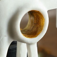 Sculpture d'éléphant géométrique abstraite en résine vintage Flolenco, statue stylisée moderne pour la décoration intérieure de villa, figurines décoratives
