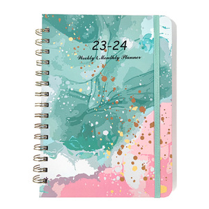 2024 di personalizzazione-2025 mensile agenda planner a4 in pelle con raccoglitore ad anelli quaderno <span class=keywords><strong>per</strong></span> la lavorazione del <span class=keywords><strong>legno</strong></span> - Product Image 3