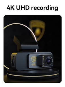 Caméra embarquée 4K Ultra HD, caméra de voiture DVR, <span class=keywords><strong>vision</strong></span> nocturne, Wifi, mémoire 64 Go, enregistrement en boucle, grand angle 170 degrés, enregistreur vidéo de voiture - Product Image 6