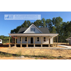 Solución Integral para Proyectos de Casas de Campo con Estructura de Acero Ligero HegE, Diseño de Villa, Capacidad de Carga de Techo de Más de 20 lb por Pie Cuadrado - Product Image 1