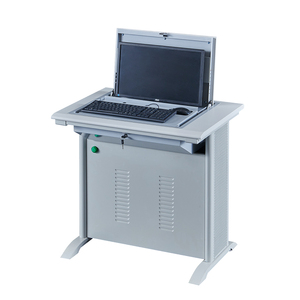 Bàn làm việc máy tính bằng gỗ, thiết kế hiện đại, có thể tùy chỉnh, dùng cho văn phòng, trường học, phòng thí nghiệm & siêu thị, kiểu dáng thời trang - Product Image 1