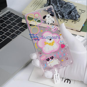 Fundas de Teléfono Lindas con Diseño de Animales de Dibujos Animados y Purpurina Transparente para Chicas, para <span class=keywords><strong>Samsung</strong></span> S25 24 Ultra, 2026 - Product Image 6