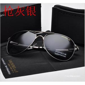 แว่นกันแดด Porsche Aviator สีดำทอง โพลาไรซ์ เลนส์มิเรอร์ กรอบโลหะผสมไทเทเนียม สำหรับผู้ชาย ผู้หญิง ขับรถ แฟชั่น - Product Image 2