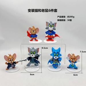 Statuetta di <span class=keywords><strong>Tom</strong></span> e <span class=keywords><strong>Jerry</strong></span> che cambia costume, Giocattolo di tendenza <span class=keywords><strong>Tom</strong></span> e <span class=keywords><strong>Jerry</strong></span>, Modellino da scrivania, Ornamenti - Product Image 3