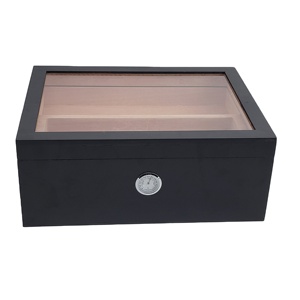 Luxury Custom Packaging Cigar Travel Cabinet Humidor Wooden Cigar Boxes