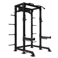 Ydyfit Rack de musculation multifonctionnel à usage commercial avec croisement de câbles - 4 montants pour musculation unisexe et fitness complet