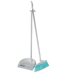Plastic broom dustpan set pinch dustpan sweeping broom household broom dustpan combination