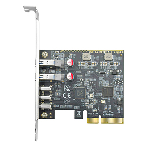 <span class=keywords><strong>PCI</strong></span> <span class=keywords><strong>Express</strong></span> USB3.2 Tipo C Adaptador de <span class=keywords><strong>5</strong></span> puertos Hub Sin fuente de alimentación 10Gbps ASM2142 Tarjeta de expansión de Chipset para computadora de escritorio - Product Image 5