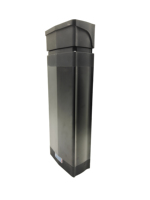 HOSH-Boîte de batterie pour vélo électrique 48V, 36V, 52V, batterie au lithium avec capacité nominale de 20Ah