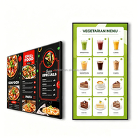 Écrans numériques Tystart pour menu, affichage publicitaire mural LCD, signalisation numérique Android, écran FHD avec rétroéclairage LED à bord lumineux