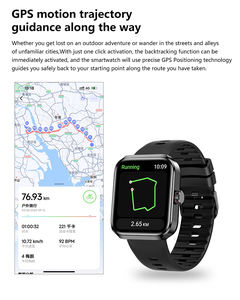 2024 réponse faire appel NX22 IP68 GPS SOS montre intelligente AMOLED écran tactile Fitness Tracker Smartwatch avec moniteur de sommeil de fréquence cardiaque - Product Image 3