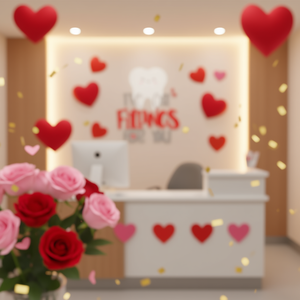 Camiseta de San Valentín para Higienista Dental con Diseño de Dientes y un Juego de Palabras con Doble Significado - Product Image 3