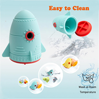 Jouet à mâcher interactif pour chien, bol puzzle en silicone pour chats et chiens, nouveau design, distributeur de friandises dissimulé en forme de fusée
