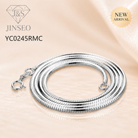 Collier en argent sterling S925 plaqué or, chaîne serpent pour homme, accessoire vintage de style haut de gamme pour hommes