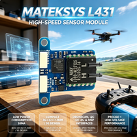 Controlador de Vuelo Digital CAN para Drones MATEKSYS L431 con Sensor de Velocidad Aérea AUAV-L30D 12C MSP Pixhawk para Drones FPV DIY
