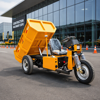 Mini tricycle électrique de 2 tonnes, camion à benne basculante, facile à utiliser, petite machine minière