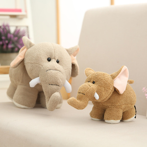 Peluche de Hipopótamo Gordo de 20/25/35 cm, Peluche de Elefante Adorable, Almohada de Peluche de Elefante, Regalo, Decoración de Sofá - Product Image 4
