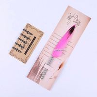 Vente en gros de plume de calligraphie artisanale Stylo plume pour écrire Signature Cadeau Mariage Douche nuptiale Fourniture de fête