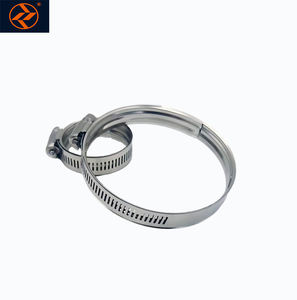 अमेरिकी शैली 304 स्टेनलेस स्टील बट संयुक्त नली क्लैंप इंच माप प्रणाली बैंड क्लैंप - Product Image 4