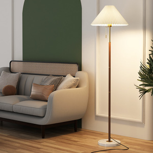 Lámpara de Pie Metálica Escandinava con Pantalla de Papel en Color Blanco Hueso, Base LED E26, Altura Ajustable, Luz Cálida Regulable 3500K - Product Image 5