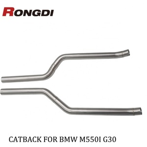 High Versatility 304 Stainless Steel Exhaust for BMW M550I G30 Perfect Fit Easy Installation Sporty Exhaust Sound - Product Image 5