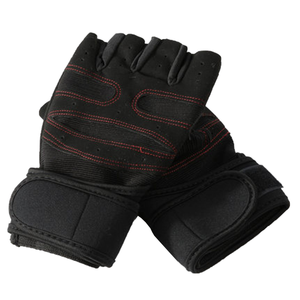 Gant demi-doigt de levage de fitness pour hommes et femmes, gant respirant d'absorption de la sueur pour le cyclisme en plein air, gants anti-transpiration étendus - Product Image 3