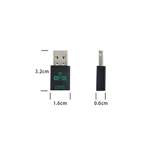 IFA01 มินิคอมพิวเตอร์ Wi-Fi USB ดองเกิล การ์ดเครือข่ายไร้สาย อะแดปเตอร์ USB AX1800 2.4GHz 5.8GHz Wifi6 อะแดปเตอร์ไร้สาย - Product Image 2