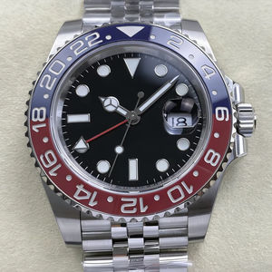 Reloj Mecánico de Lujo de Super Calidad, 40 mm, VS Factory V3, Acero 904L, Movimiento ETA 3285, 126710, Reloj Iron Man GMT - Product Image 1