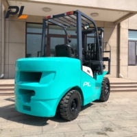 Chariot élévateur électrique à batterie lithium-ion PL, chariot industriel lourd pour le levage et la manutention de marchandises en entrepôt