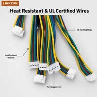 Arnés de Cables Multipin de Cobre de Alta Flexibilidad Personalizado con Conector Macho para Sistema de Control de Manijas de Lavadora-Secadora