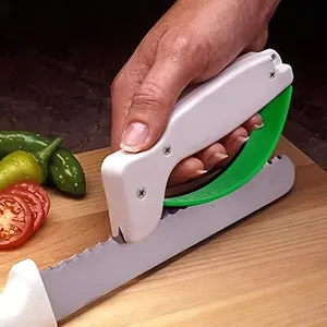 Xách tay tungsten carbide Trắng xử lý dao nhỏ và mini cầm tay công cụ mài cho vườn nhà bếp