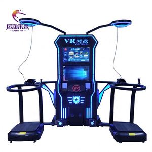 Machine de jeu d'arcade interactive SportVR, plateforme de marche VR, simulateur de tir pour 2 joueurs - Product Image 1