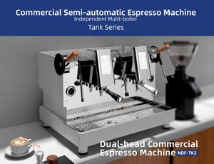 Espumador comercial eléctrico Naixer OEM, máquina <span class=keywords><strong>de</strong></span> café expreso Vintage <span class=keywords><strong>de</strong></span> tres grupos y 3 cabezales, máquina <span class=keywords><strong>de</strong></span> café <span class=keywords><strong>Industrial</strong></span> comercial - Product Image 3
