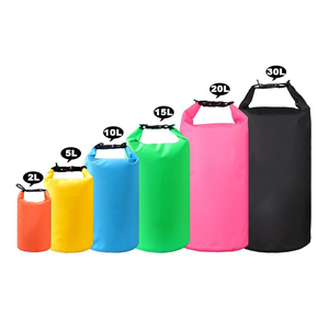 ถุงกันน้ำ PVC ผ้าใบกันน้ำ 500D สำหรับตั้งแคมป์กลางแจ้ง พายเรือคายัค ถุงลอยน้ำ รับทำโลโก้ ตัวอย่างฟรี - Product Image 6