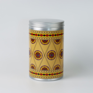 Tùy chỉnh rỗng 6ounce 150ml Jar cấp thực phẩm nhôm nắp kim loại vít nắp Nắp bơm lại lọ thiếc <span class=keywords><strong>container</strong></span> cho bơ đậu phộng - Product Image 2