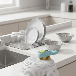 <span class=keywords><strong>Brosse</strong></span> de nettoyage liquide <span class=keywords><strong>pour</strong></span> cuisine, <span class=keywords><strong>brosse</strong></span> manuelle à poils doux <span class=keywords><strong>pour</strong></span> vaisselle, casseroles, évier, vêtements et chaussures, sans angle mort, <span class=keywords><strong>pour</strong></span> usage domestique - Product Image 3