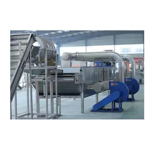 breakfast stainless steel puffed cereal drying production machine cornflakes oven dry machine automatic