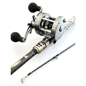 Ensemble de leurres Little Yellow Duck Thunder Rod avec moulinet <span class=keywords><strong>à</strong></span> tambour métallique, <span class=keywords><strong>canne</strong></span> <span class=keywords><strong>à</strong></span> <span class=keywords><strong>pêche</strong></span> en carbone ultra-légère XH pour la <span class=keywords><strong>pêche</strong></span> au snakehead - Product Image 5