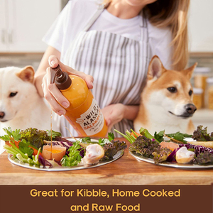 Оптовый заказ, натуральное рыболовное масло лосося для домашних животных, Epa & Dha, жирные кислоты, 32 унции, добавки Омега 3 для собак - Product Image 3