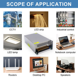 Fuente <span class=keywords><strong>de</strong></span> Alimentación Conmutada Industrial ESANN <span class=keywords><strong>de</strong></span> 1000W 24V 41.5A, CA 110V-220V a CC 24V Regulada, Carcasa <span class=keywords><strong>de</strong></span> Aluminio, IP20, Interior, Bajo Costo - Product Image 6